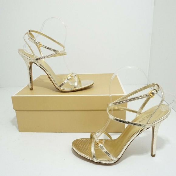 Michael Kors Collection Gold  Snake High Heel - Picture 2 of 8